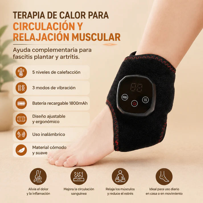HeatWave™ Tobillera Inteligente con Calor y Vibración